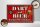 Holzschild Spruch 30x20cm Dart und Bier darum bin ich hier