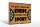 Holzschild Spruch 30x20cm gehe nicht in Kneipe ich Sport