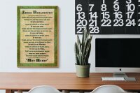Holzschild Spruch 20x30cm Irish Philosophy there are only