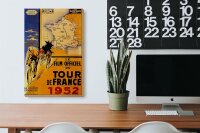Holzschild Spruch 20x30cm le film Fahrrad Tour France 1952