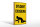 Holzschild Spruch 20x30cm student crossing Bier