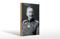 Holzschild Portrait 20x30cm Kaiser Friedrich Wilhelm 1859