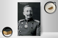 Holzschild Portrait 20x30cm Kaiser Friedrich Wilhelm 1859