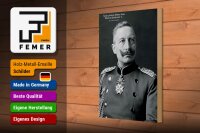 Holzschild Portrait 20x30cm Kaiser Friedrich Wilhelm 1859