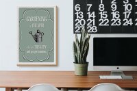 Holzschild Garten 20x30cm Gardening is cheaper Therapy
