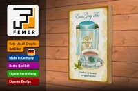 Holzschild Tee 20x30cm Earl grey Tea black tea bergamot