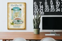 Holzschild Tee 20x30cm Earl grey Tea black tea bergamot