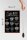 Holzschild Kaffee 20x30cm Coffee Menu flat white Doppio