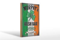 Holzschild Alkohol 20x30cm Murphy´s Irish Bar Whiskey