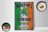 Holzschild Alkohol 20x30cm Murphy´s Irish Bar Whiskey