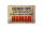 Blechschild Spruch 18x12cm kleiner Tipp das Passwort Humor