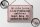 Blechschild Spruch 18x12cm Problemzone ist der Kopf Retro