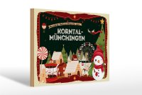 Holzschild Weihnachten Grüße...
