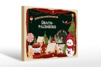Holzschild Weihnachten Grüße...