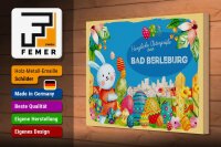 Holzschild Ostern Ostergrüße 30x20cm BAD BERLEBURG Geschenk