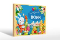 Holzschild Ostern Ostergrüße 30x20cm BONN...