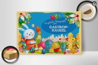 Holzschild Ostern Ostergrüße 30x20cm CASTROP-RAUXEL Geschenk