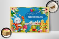 Holzschild Ostern Ostergrüße 30x20cm ENNIGERLOH Geschenk Deko