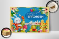 Holzschild Ostern Ostergrüße 30x20cm EPPINGEN Geschenk Deko