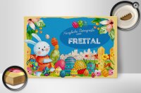 Holzschild Ostern Ostergrüße 30x20cm FREITAL Geschenk Deko