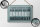 Blechschild Spruch 18x12cm traue keinem Ort kein Unkraut