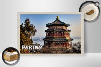 Holzschild Reise 30x20cm Peking China Kaiserlicher Sommerpalast