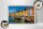 Holzschild Reise 30x20cm Kopenhagen Dänemark Altstadt Boote