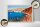 Holzschild Reise 30x20cm Santorin Griechenland Red Beach Strand