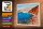 Holzschild Reise 30x20cm Santorin Griechenland Red Beach Strand