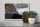 Holzschild Reise 30x20cm Santorin Griechenland Schwarzer Strand