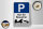 Holzschild Hinweis 20x30cm Parkschild Nur für Besucher