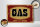 Holzschild Hinweis 30x20cm GAS open 24 hours