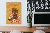 Holzschild Alkohol 20x30cm Tiki Bar Aloha Hawaii