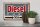 Holzschild Retro 30x20cm Diesel fuel 50 m
