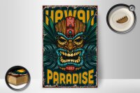 Holzschild Retro 20x30cm Hawaii Paradise