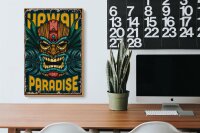 Holzschild Retro 20x30cm Hawaii Paradise