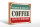 Holzschild Retro 30x20cm Premium Quality Coffee Kaffee