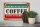 Holzschild Retro 30x20cm Premium Quality Coffee Kaffee