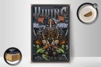 Holzschild Wikinger 20x30cm Scandinavian Viking Heritage
