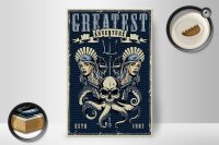 Holzschild Pinup 20x30cm greatest adventure