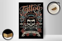 Holzschild Tattoo 20x30cm Tokio convention
