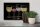 Holzschild Wein 30x20cm Glass of wine red white