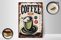 Holzschild Retro 20x30cm Kaffee Coffee Shop premium