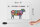 Holzschild Lamm 30x20cm cuts of meat lamb Metzgerei