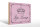 Holzschild Hinweis 30x20cm Pipi Lounge Toilette Krone rosa