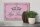 Holzschild Hinweis 30x20cm Pipi Lounge Toilette Krone rosa