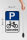 Holzschild Parken 20x30cm Parkplatz Radfahrer