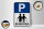 Holzschild Parken 20x30cm Parkplatz Senioren