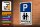 Holzschild Parken 20x30cm Parkplatz Senioren