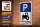 Holzschild Parken 20x30cm Parkplatz Traktor
